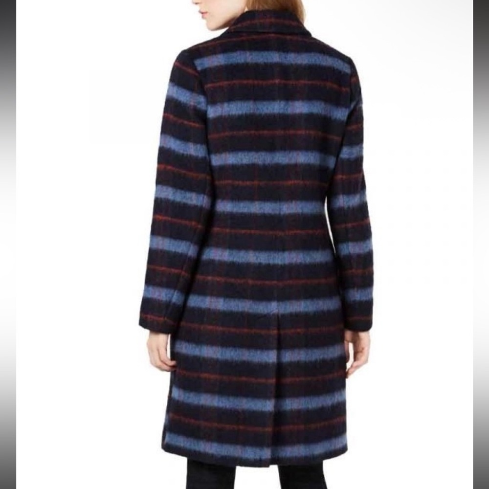 BCBGeneration Multicolor Plaid Double-Breasted Bl… - image 3